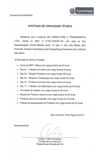 Atestados de Capacidade Técnica NR10